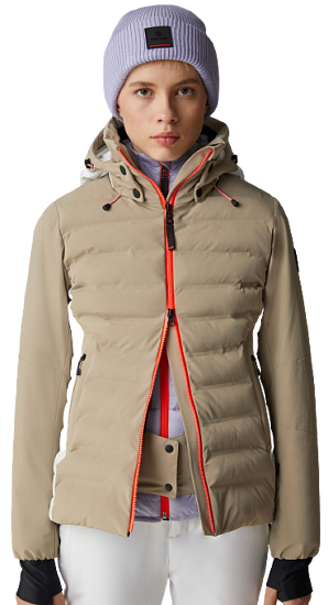 Куртка женская Bogner Fire+Ice Janka3 Beige - Фото 4 большая