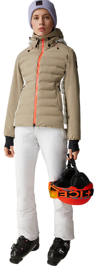 Куртка женская Bogner Fire+Ice Janka3 Beige - Фото 6 большая