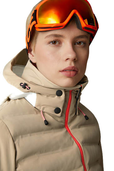 Куртка женская Bogner Fire+Ice Janka3 Beige - Фото 7 большая
