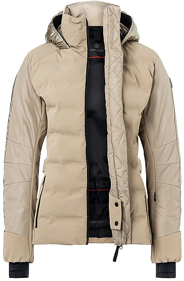 Куртка женская Bogner Fire+Ice Cadja Beige - Фото 3 большая