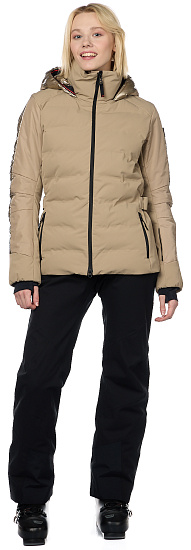 Куртка женская Bogner Fire+Ice Cadja Beige - Фото 4 большая