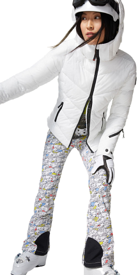 Куртка женская Bogner Fire+Ice Saelly Offwhite - Фото 4 большая