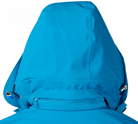 Куртка женская Descente Cicily Tsuyukusa Blue/Super White - Фото 5 большая