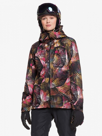 Куртка женская Roxy Essence True Black Night Palm - Фото 2 большая