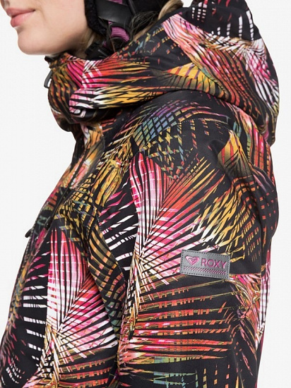 Куртка женская Roxy Essence True Black Night Palm - Фото 4 большая
