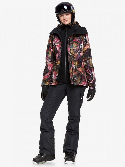 Куртка женская Roxy Essence True Black Night Palm - Фото 14 большая