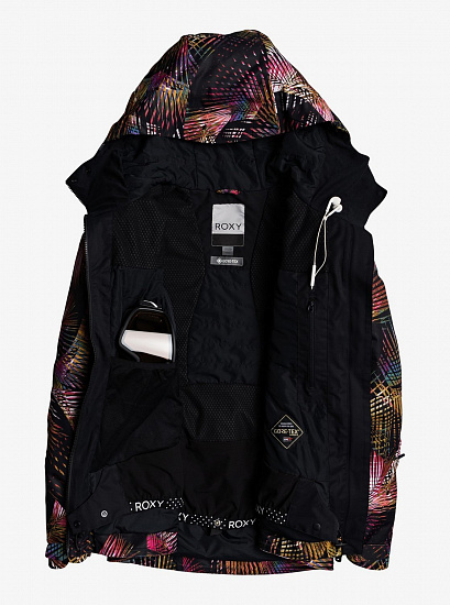 Куртка женская Roxy Essence True Black Night Palm - Фото 9 большая