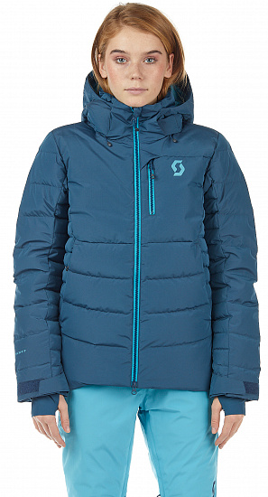 Куртка женская Scott Ultimate Down Majolica Blue - Фото 4 большая