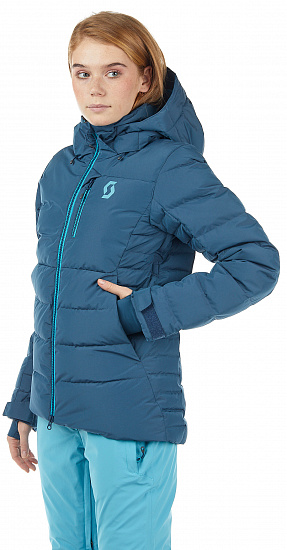 Куртка женская Scott Ultimate Down Majolica Blue - Фото 5 большая