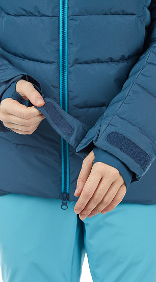 Куртка женская Scott Ultimate Down Majolica Blue - Фото 9 большая