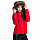 Куртка женская Descente Raven D7-9323 Fur Electric Red - Фото 3 малая