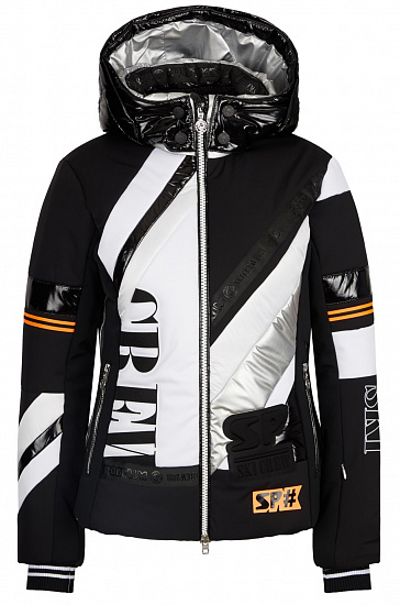 Куртка женская SportAlm Symbol m.Kap+P Black - Фото 2 большая