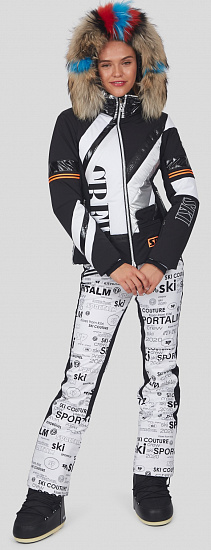 Куртка женская SportAlm Symbol m.Kap+P Black - Фото 10 большая