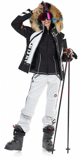 Куртка женская SportAlm Symbol m.Kap+P Black - Фото 12 большая