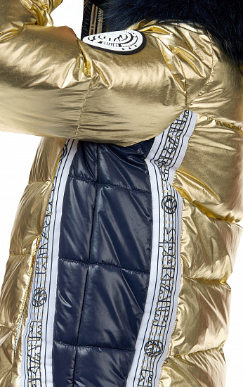 Куртка женская SportAlm Johns Metall m.Kap+P Gold - Фото 9 большая