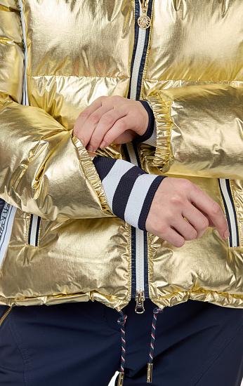 Куртка женская SportAlm Johns Metall m.Kap+P Gold - Фото 10 большая