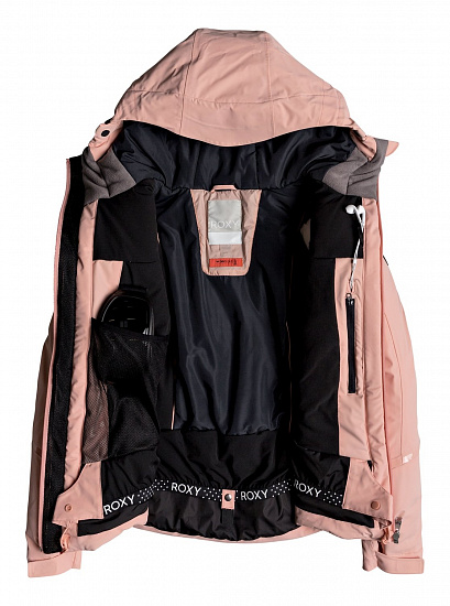 Куртка женская Roxy Premiere Coral Cloud - Фото 4 большая