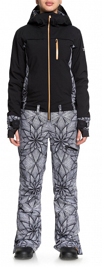 Комбинезон женский Roxy Illusion True Black/Pop Snow Stars - Фото 1 большая