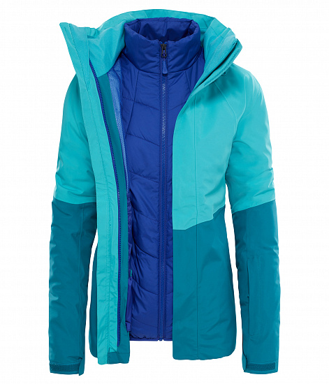 Куртка женская The North Face Garner Triclimate Vistula Blue/Harbor Blue - Фото 3 большая