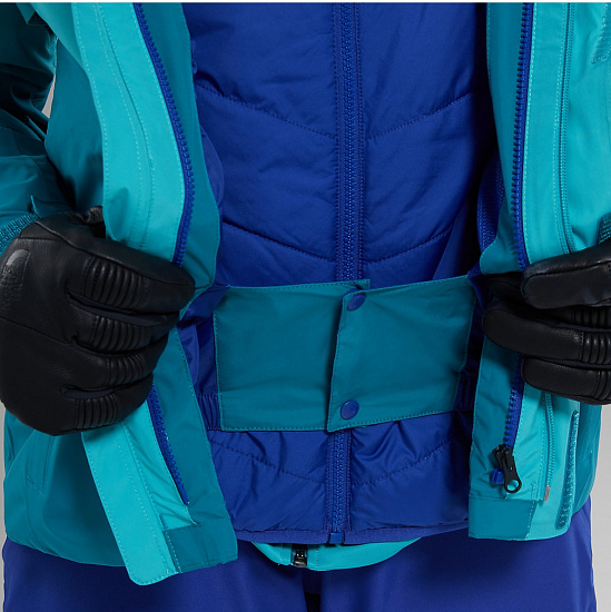 Куртка женская The North Face Garner Triclimate Vistula Blue/Harbor Blue - Фото 10 большая