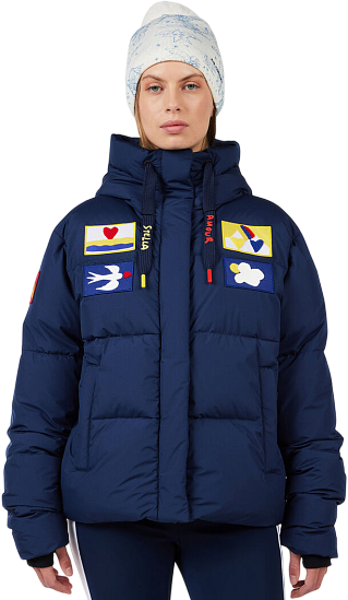 Куртка женская Rossignol JCC Allsnow Cosmic Blue - Фото 2 большая