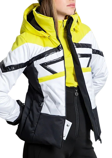 Куртка женская SportAlm Starter m.Kap.o.P. Blazing Yellow - Фото 7 большая