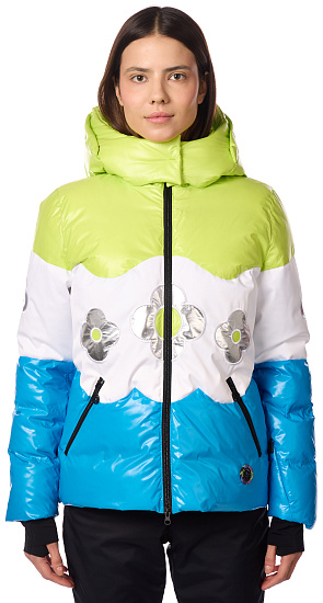Куртка женская SportAlm Nugget m.Kap.o.P. Pastel Lime - Фото 3 большая