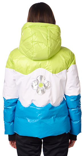Куртка женская SportAlm Nugget m.Kap.o.P. Pastel Lime - Фото 5 большая