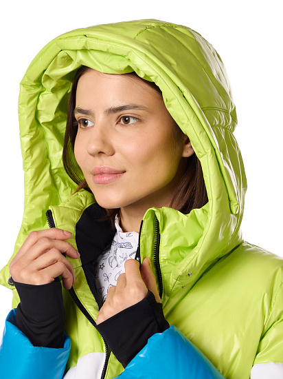 Куртка женская SportAlm Nugget m.Kap.o.P. Pastel Lime - Фото 13 большая