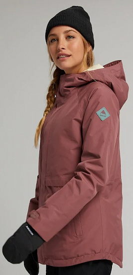 Куртка женская Burton Gore-Tex Kaylo Rose Brown - Фото 2 большая