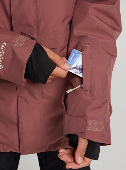 Куртка женская Burton Gore-Tex Kaylo Rose Brown - Фото 5 большая