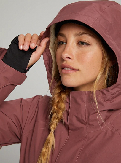 Куртка женская Burton Gore-Tex Kaylo Rose Brown - Фото 6 большая