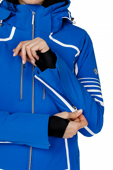 Куртка женская Descente Evangeline Victory Blue - Фото 2 большая