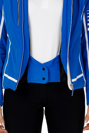 Куртка женская Descente Evangeline Victory Blue - Фото 3 большая