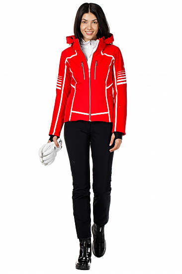 Куртка женская Descente Evangeline Electric Red - Фото 7 большая