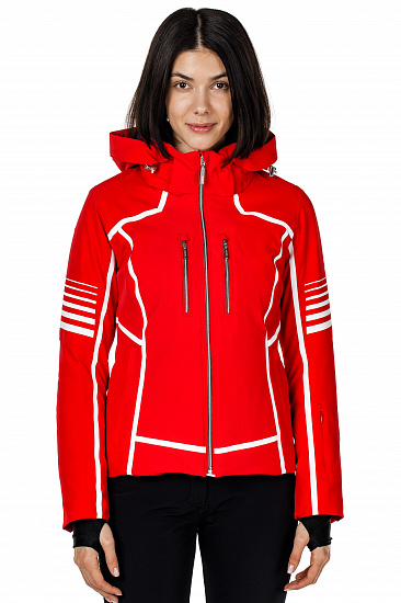 Куртка женская Descente Evangeline Electric Red - Фото 8 большая