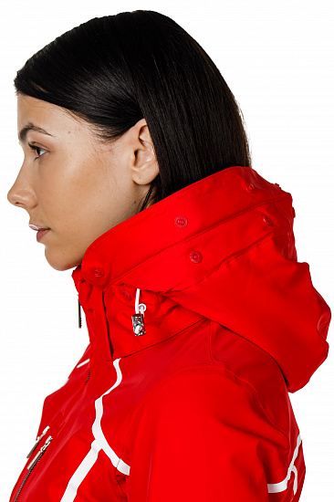Куртка женская Descente Evangeline Electric Red - Фото 11 большая