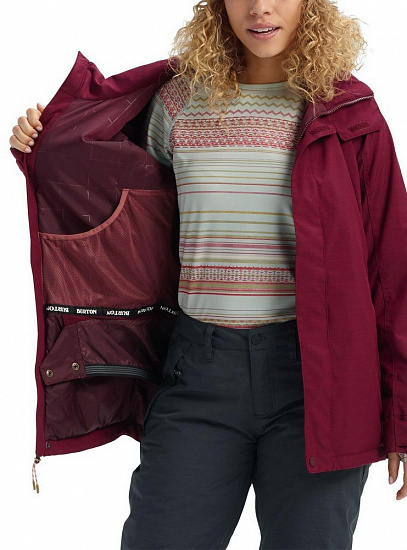 Куртка женская Burton Jet Set Port Royal Heather - Фото 5 большая