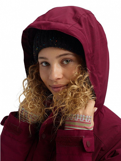 Куртка женская Burton Jet Set Port Royal Heather - Фото 6 большая