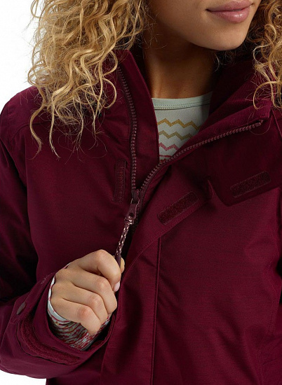 Куртка женская Burton Jet Set Port Royal Heather - Фото 7 большая