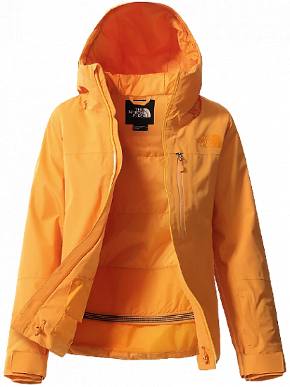 Куртка женская The North Face Descendit Brushfi Re Orange - Фото 3 большая