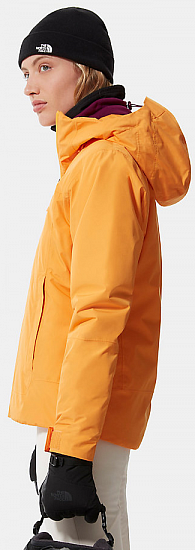 Куртка женская The North Face Descendit Brushfi Re Orange - Фото 6 большая