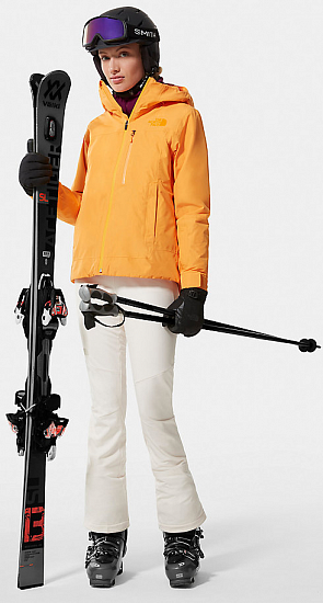 Куртка женская The North Face Descendit Brushfi Re Orange - Фото 9 большая