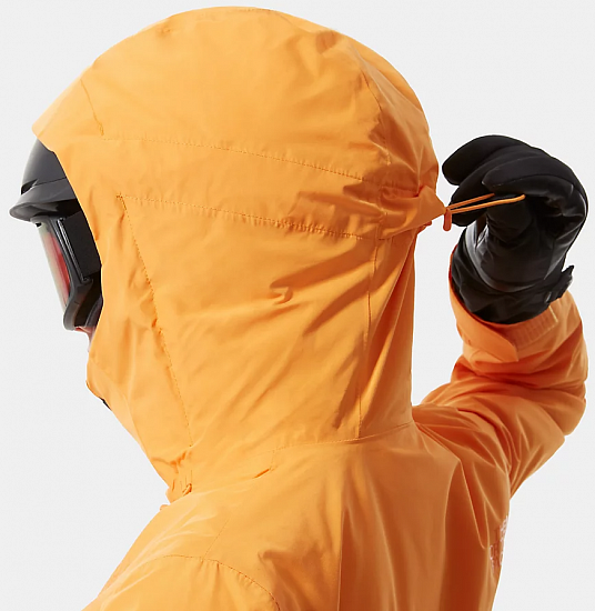 Куртка женская The North Face Descendit Brushfi Re Orange - Фото 12 большая