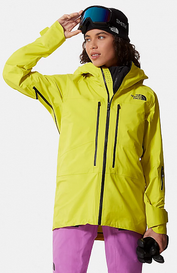Куртка женская The North Face Freethinker Futurelight Sulphur Spring Green - Фото 4 большая