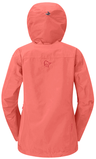 Куртка женская Norrona Lofoten Gtx Insulated Deep Sea Coral - Фото 3 большая