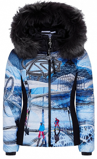 Куртка женская SportAlm Pikh m.Kap+P Dream Blue - Фото 1 большая