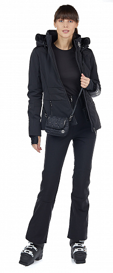 Куртка женская Poivre Blanc W20-0800-WO/A Fancy Black  - Фото 2 большая