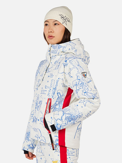 Куртка женская Rossignol JCC Sublim Snow Angel Artic Print - Фото 4 большая