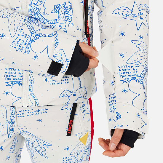 Куртка женская Rossignol JCC Sublim Snow Angel Artic Print - Фото 6 большая